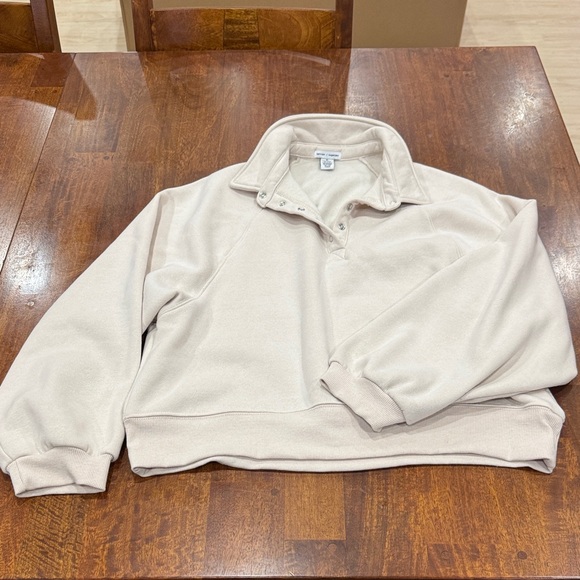 Better Together Sweaters - Better Together Slightly Oversized Slightly Cropped Cream Sweater